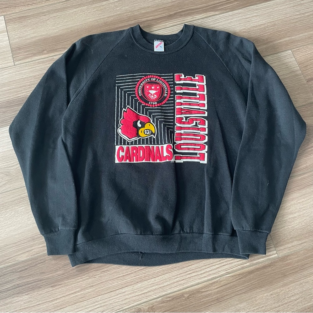 Vintage Louisville Cardinals Crewneck Sweatshirt